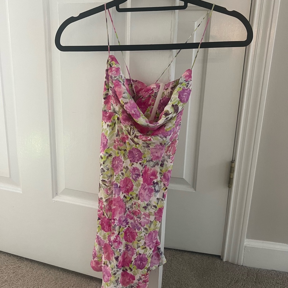 For Love and Lemons Paulina Mini Dress Size Xsmall